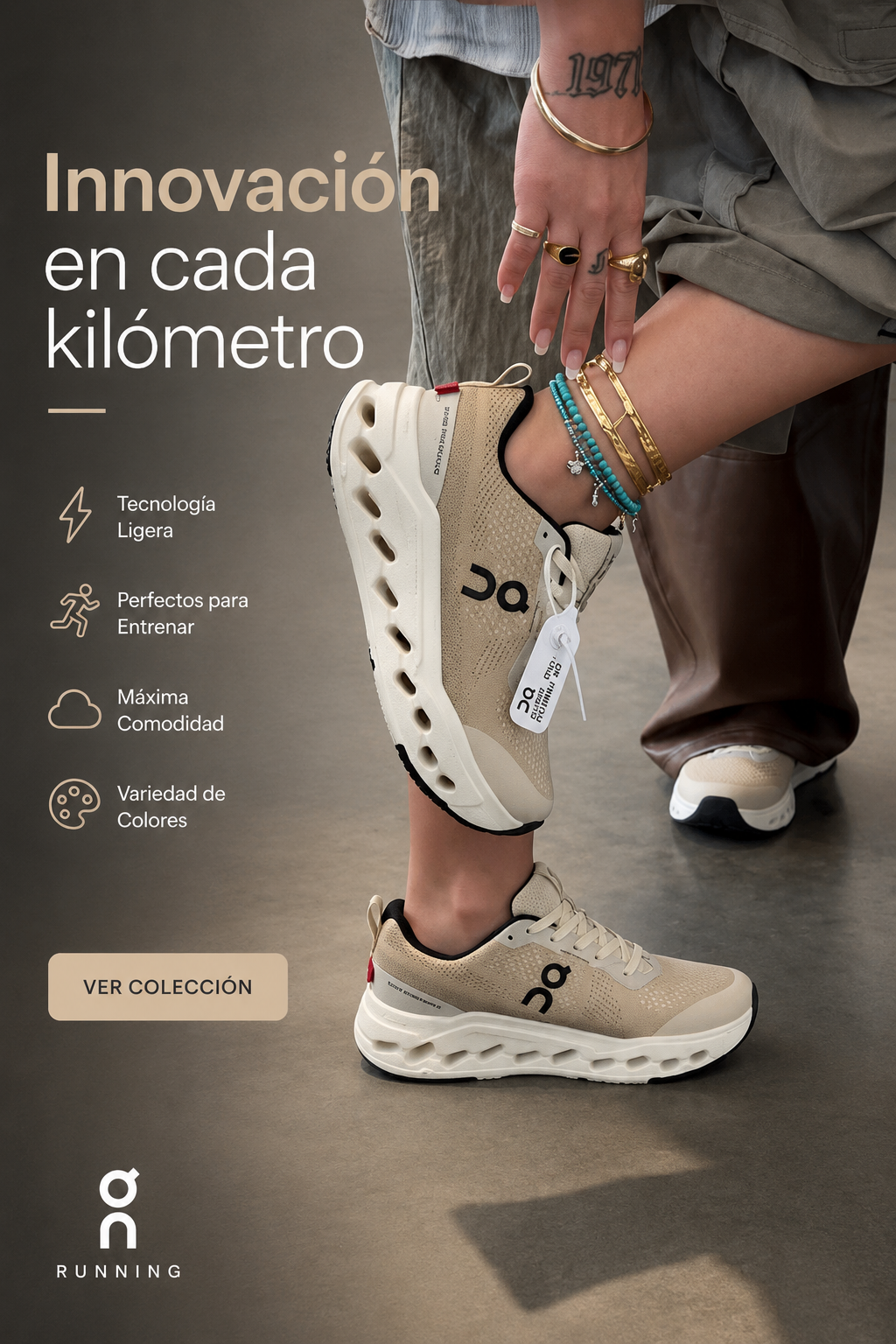 ✅LANZAMIENTO TENIS ON + Regalo: 1 par de medias 🧦 + Envío Gratis ✅