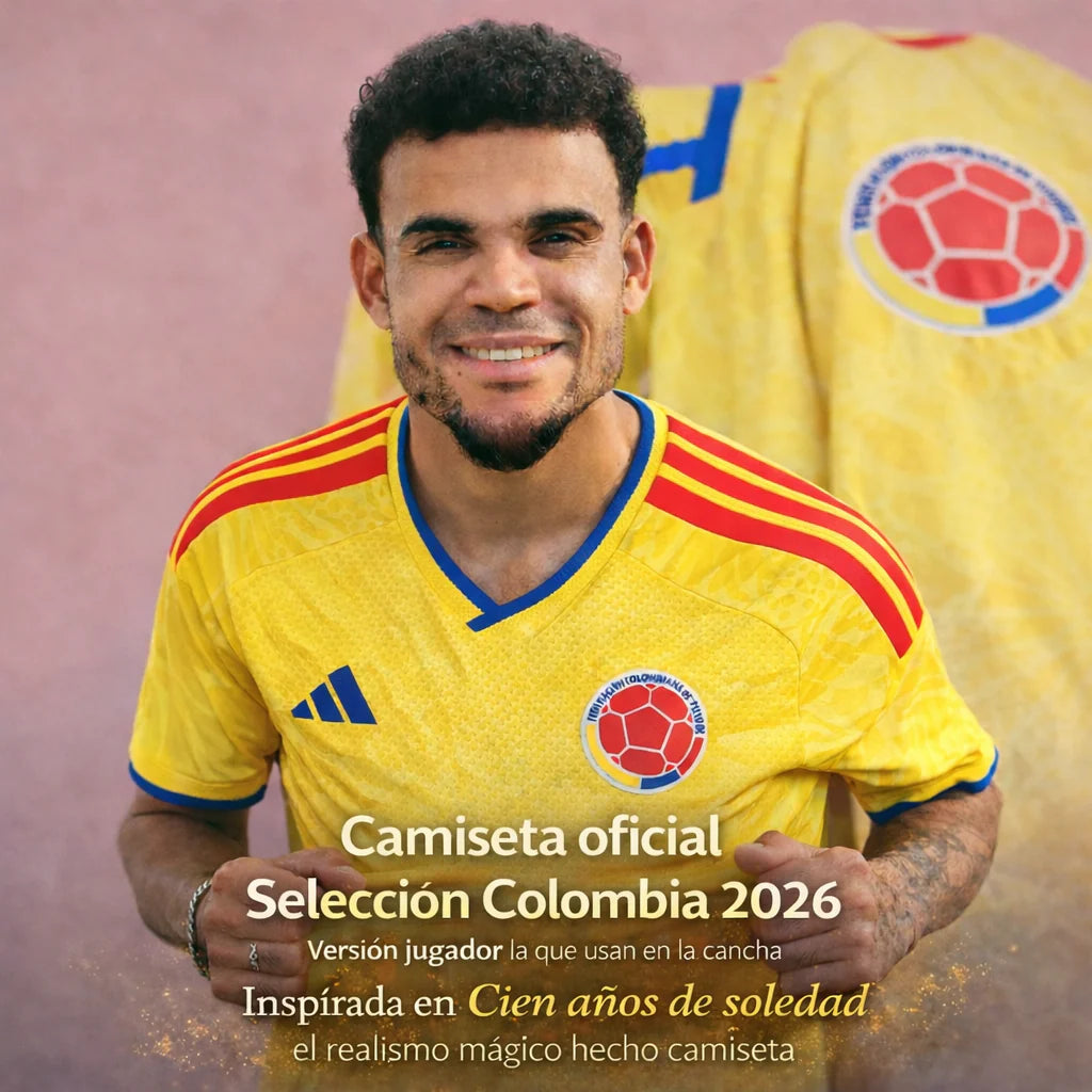 CAMISETA PREMIUM SELECCION COLOMBIA 2026 💛💙❤️