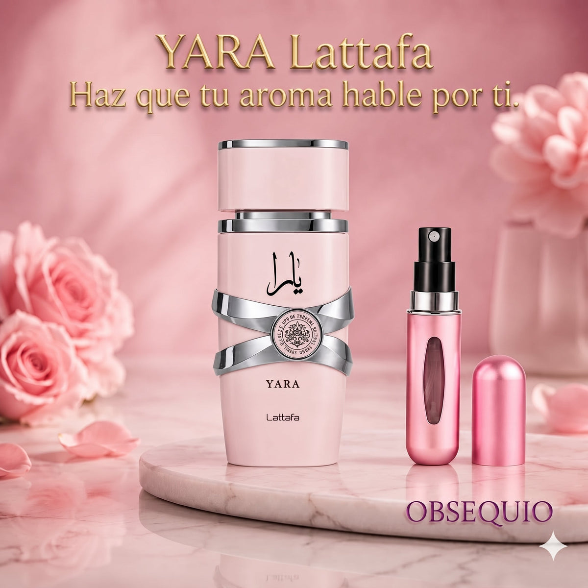 YARA LATTAFA + PERFUMERO + ENVÍO GRATIS